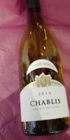 Bouteille de vin Chablis "Les vaux sereins" 2018
